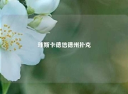 球斯卡德信德州扑克
