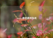 stanley德信德州扑克