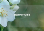 德信德州扑克 概率